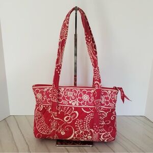 Vera Bradley • Retired Twirly Birds Pink Mini Hipster Bag